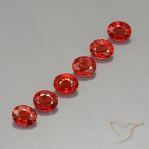 Zaffiro naturale arancione da 2,05 ct, taglio ovale, VVS-VS