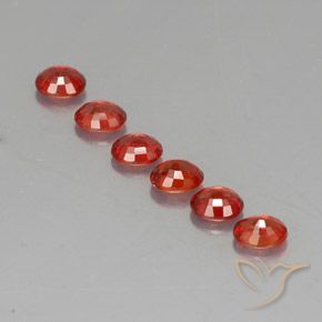Zaffiro naturale arancione da 2,05 ct, taglio ovale, VVS-VS
