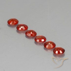 Zaffiro naturale arancione da 2,12 ct, taglio ovale, VVS-VS
