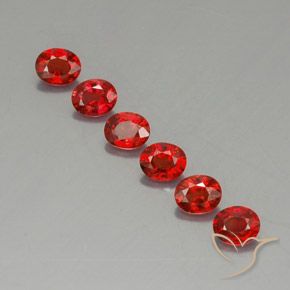 1.81ctw Naturale Rosso brillante Zaffiro, Ovale, VVS-VS