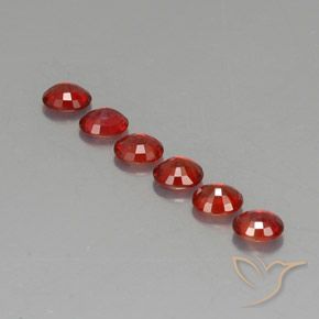 Gemme di Zaffiro Rosso brillante naturale da 1.81 ct, Ovale, VVS-VS
