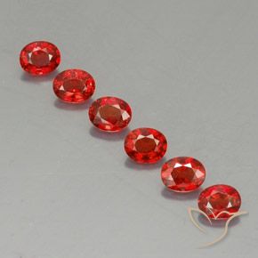 Zaffiro naturale arancione da 2,08 ct, taglio ovale, VVS-VS
