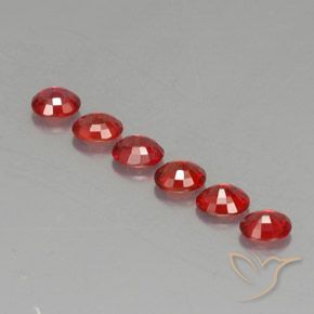 Zaffiro naturale arancione da 2,08 ct, taglio ovale, VVS-VS