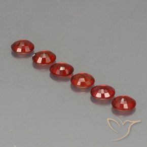Gemme di Zaffiro Rosso brillante naturale da 2.02 ct, Ovale, VVS-VS