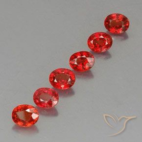 Zaffiro naturale arancione da 2,37 ct, taglio ovale, VVS-VS