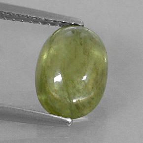 Zaffiro naturale verde da 2,97 ct, trasparente, trasparente/traslucido