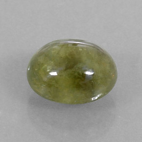 Zaffiro naturale verde da 3,17 ct, trasparente, trasparente/traslucido