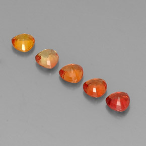 Zaffiro naturale multicolore da 1,93 ct, trillion, VVS-VS