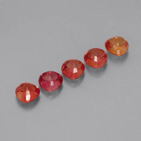 Zaffiro naturale multicolore da 2,07 ct, trillion, VVS-VS