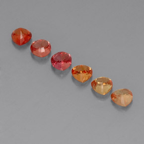 Zaffiro naturale multicolore da  ct, trillion, VVS-VS