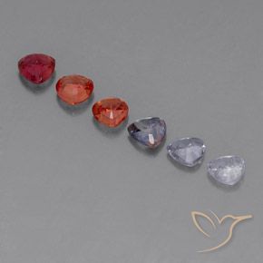 Zaffiro naturale multicolore da 1,97 ct, trillion, VVS-VS