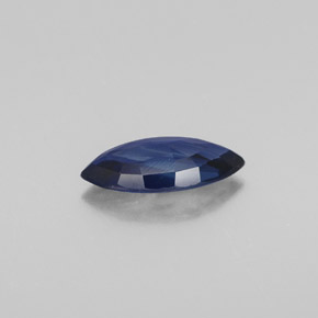 Zaffiro naturale blu da 0,79 ct, marchesa, VS