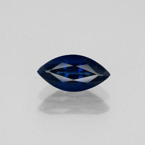 Zaffiro naturale blu da 1,04 ct, marchesa, VS-SI