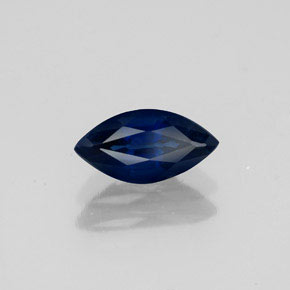 Zaffiro naturale blu da 1,04 ct, marchesa, VS-SI