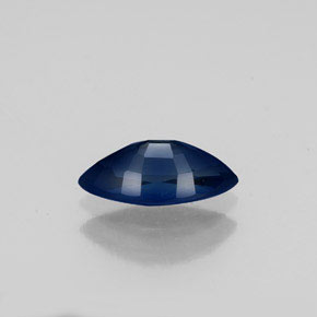 Zaffiro naturale blu da 1,04 ct, marchesa, VS-SI