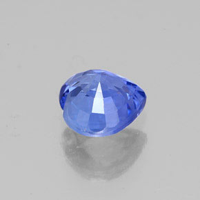 Zaffiro naturale blu da 1,21 ct, a forma di cuore, VS