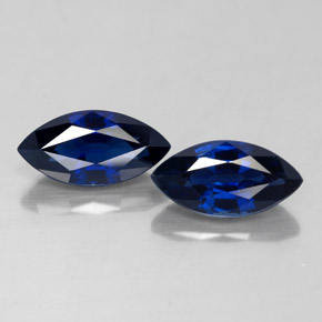 Zaffiro naturale blu da  ct, marchesa, VS