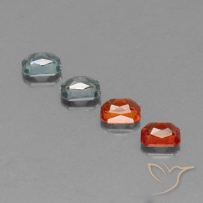 Gemme di Zaffiro Multicolore naturale da 1.94 ct, Ottagonale / Taglio smeraldo, VS