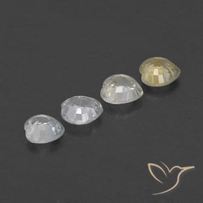 Gemme di Zaffiro Multicolore naturale da 1.17 ct, Cuore, VVS