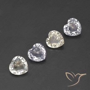 Gemme di Zaffiro Multicolore naturale da 2.33 ct, Cuore, VVS-VS