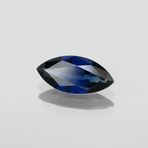 Zaffiro naturale blu da 0,72 ct, marchesa, VS