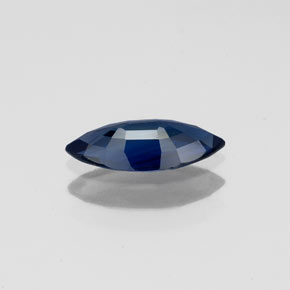 Zaffiro naturale blu da 0,72 ct, marchesa, VS