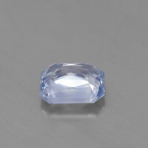 Zaffiro naturale blu da 1,72 ct, taglio smeraldo, VS