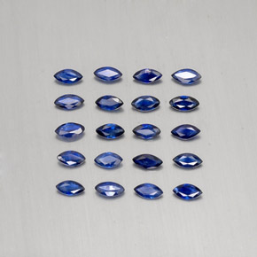 Zaffiro naturale blu da 1,81 ct, marchesa, VS