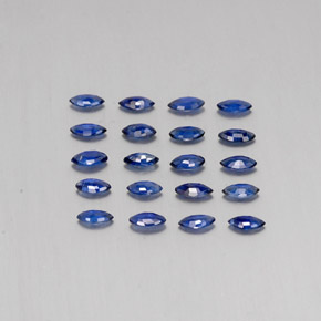 Zaffiro naturale blu da 1,81 ct, marchesa, VS