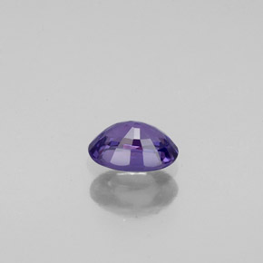 Zaffiro naturale viola da 0,57 ct, taglio ovale, VVS