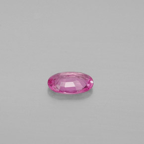 Zaffiro naturale rosa da 0,46 ct, taglio ovale, VS