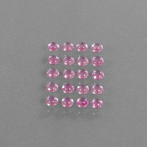 Zaffiro naturale rosa da  ct, taglio rotondo, trasparente