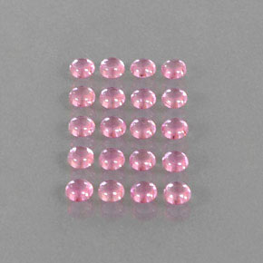 Zaffiro naturale rosa da  ct, taglio rotondo, trasparente