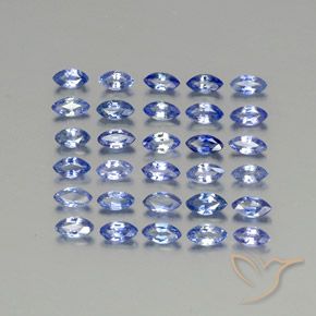 Gemme di Zaffiro Bambina blu naturale da 2.64 ct, Taglio marquise, VVS-VS