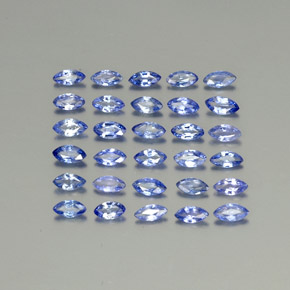 Zaffiro naturale blu da 2,63 ct, marchesa, VVS-VS