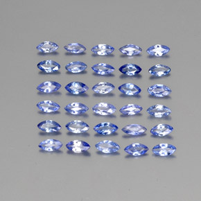 Zaffiro naturale blu da 2,11 ct, marchesa, VVS-VS