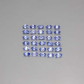 Zaffiro naturale blu da  ct, marchesa, VVS-VS