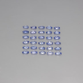 Zaffiro naturale blu da  ct, marchesa, VVS-VS