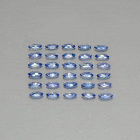 Zaffiro naturale blu da 2,83 ct, marchesa, VVS-VS