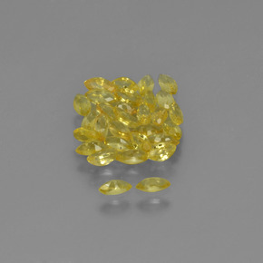 Zaffiro naturale giallo da 3,34 ct, marchesa, VVS-VS