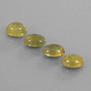 Zaffiro naturale verde da 4,90 ct, trasparente, trasparente/traslucido