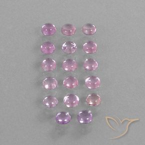 Zaffiro naturale rosa da 3,05 ct, taglio rotondo, trasparente