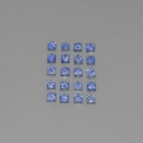 Zaffiro naturale blu da  ct, quadrato, VVS-VS