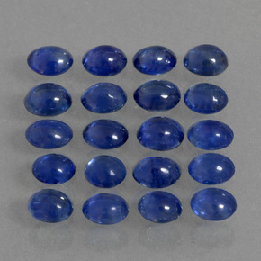 Zaffiro naturale blu da  ct, taglio ovale, traslucido