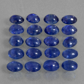 Zaffiro naturale blu da  ct, taglio ovale, traslucido