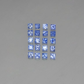 Zaffiro naturale blu da  ct, quadrato, VVS-VS