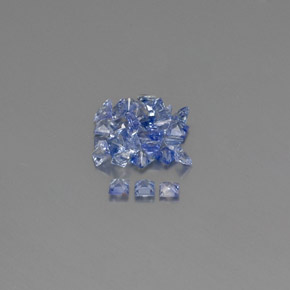 Zaffiro naturale blu da  ct, quadrato, VVS-VS