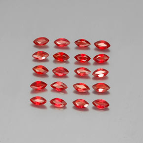 Zaffiro naturale arancione da 3,13 ct, marchesa, VS-SI