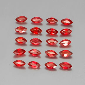Zaffiro naturale arancione da 3,13 ct, marchesa, VS-SI