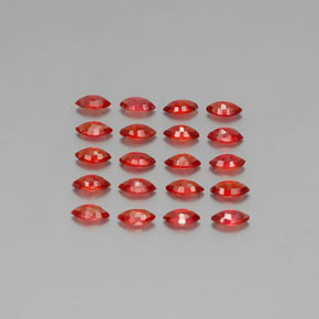 Zaffiro naturale arancione da 3,13 ct, marchesa, VS-SI